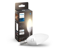 Philips Hue White Inteligenta Żarówka świeczka E14 470lm - 554218 - zdjęcie 1